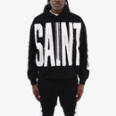 Copper Rivet 'Saint' Cropped Hoodie (Black) 531082 - FRESH N FITTED