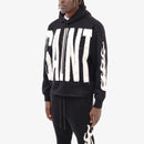 Copper Rivet 'Saint' Cropped Hoodie (Black) 531082 - FRESH N FITTED