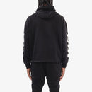 Copper Rivet 'Saint' Cropped Hoodie (Black) 531082 - FRESH N FITTED