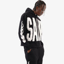 Copper Rivet 'Saint' Cropped Hoodie (Black) 531082 - FRESH N FITTED