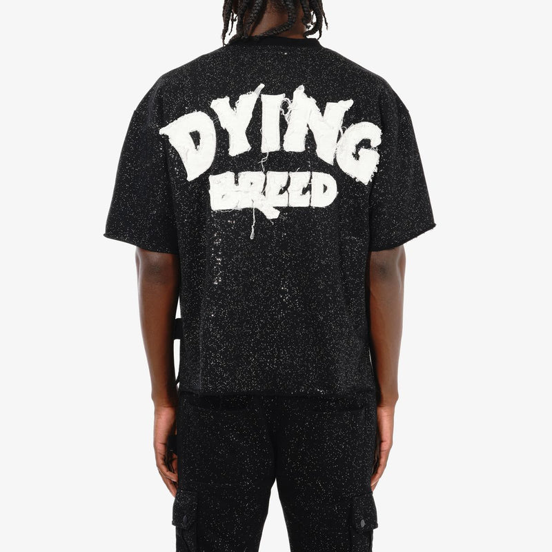 VOYAGE STUDIO 'Slayer' Cropped T-Shirt (Black) 53T02 - FRESH N FITTED