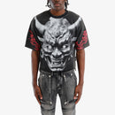 VOYAGE STUDIO 'Dark Side' Cropped T-Shirt (Black) 51T16 - FRESH N FITTED