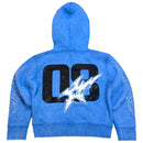 Elite Denim Kids 'Vivid' Rhinestone Pearls Hoodie (Blue) 4318-JR - FRESH N FITTED