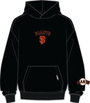 Pro Standard 'San Francisco Giants Wingspan' Drop Shoulder Hoodie (Black) LSG5315782 - FRESH N FITTED