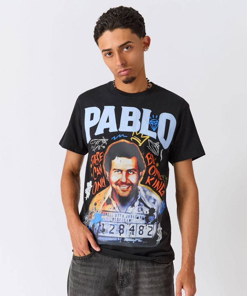 Reason 'Pablo' Tee (Black) RR5-018 - FRESH N FITTED