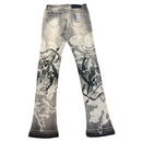 Waimea 'Cupid' Stacked Rhinestone Denim (Ant. Grey) M8567D - FRESH N FITTED