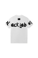 Black Label 'ᗺL' T-Shirt In White