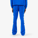 Copper Rivet Flame Stacked Sweat Pants (Royal Blue) 511536