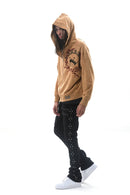 DARKAGES 'Loyalty' Zip Up Hoodie (Timber) DA7014-TIM - FRESH N FITTED