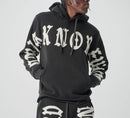 Spark 'No Risk No Reward' Hoodie (Black/White) S5201 - FRESH N FITTED