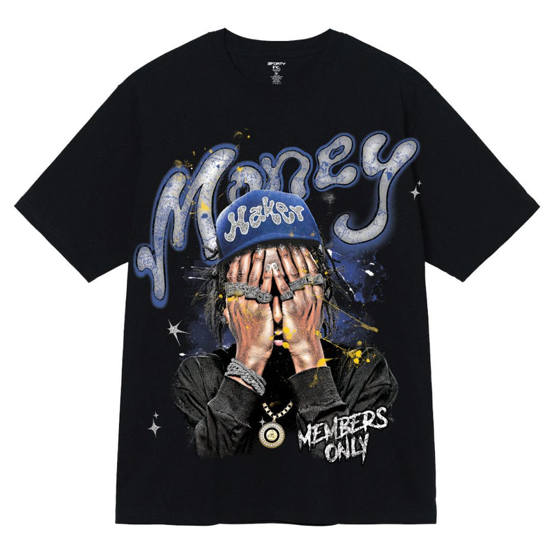 3Forty Inc. 'Money Maker' T-Shirt (Black) A262 - FRESH N FITTED