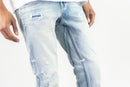 Roar Denim 'R&R' Stacked Flare Denim (Lt Sand Blue) A00-43435