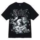 3Forty Inc. 'Saint' T-Shirt (Black) – A366 - FRESH N FITTED