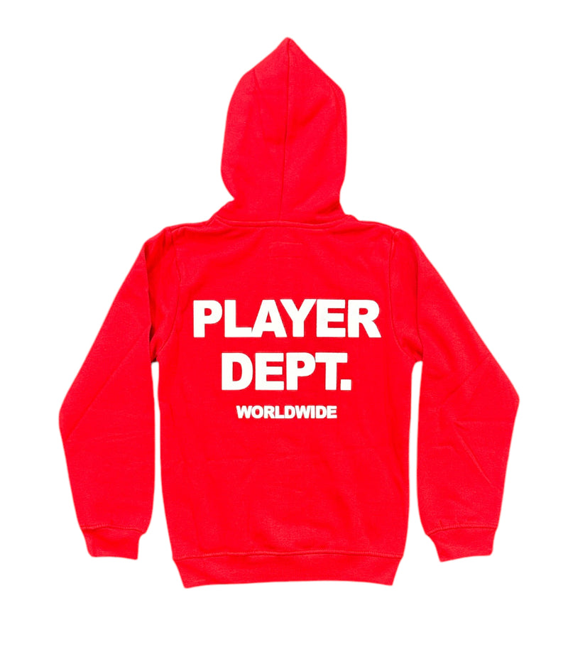 Evolution Kids 'Player Dept.' Hoodie (Red) EV-10581K