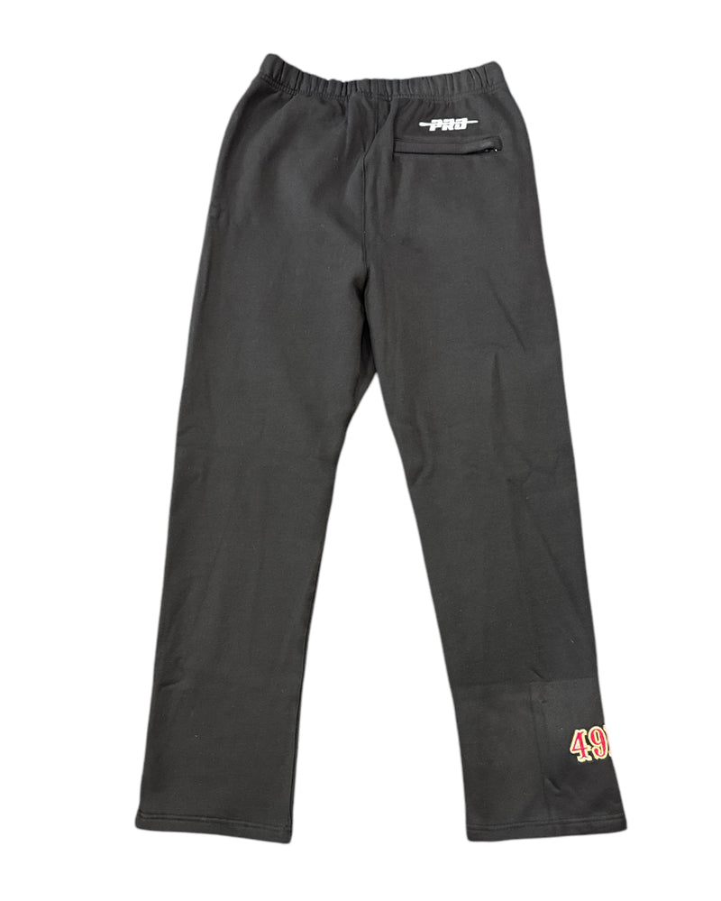 Pro Standard 'San Francisco 49ers Wingspan' Straight Leg Sweat Pants (Black) FS44410472