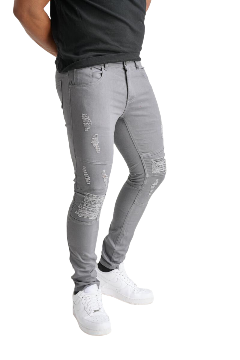 Spark Ripped Twill Jeans