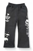 Highly Undrtd Kids 'Given' Stacked Joggers (Black) UF5201K - FRESH N FITTED