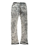Waimea ' Ripple' Stacked Denim (Black Wash) M5800DA - FRESH N FITTED