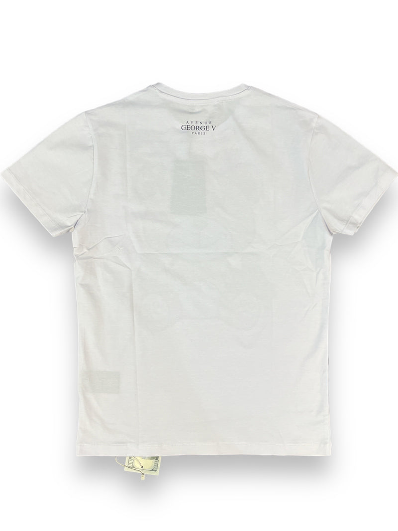 George V 'Uzi Bear' Tee (White) GV-S2704 - FRESH N FITTED-2 INC