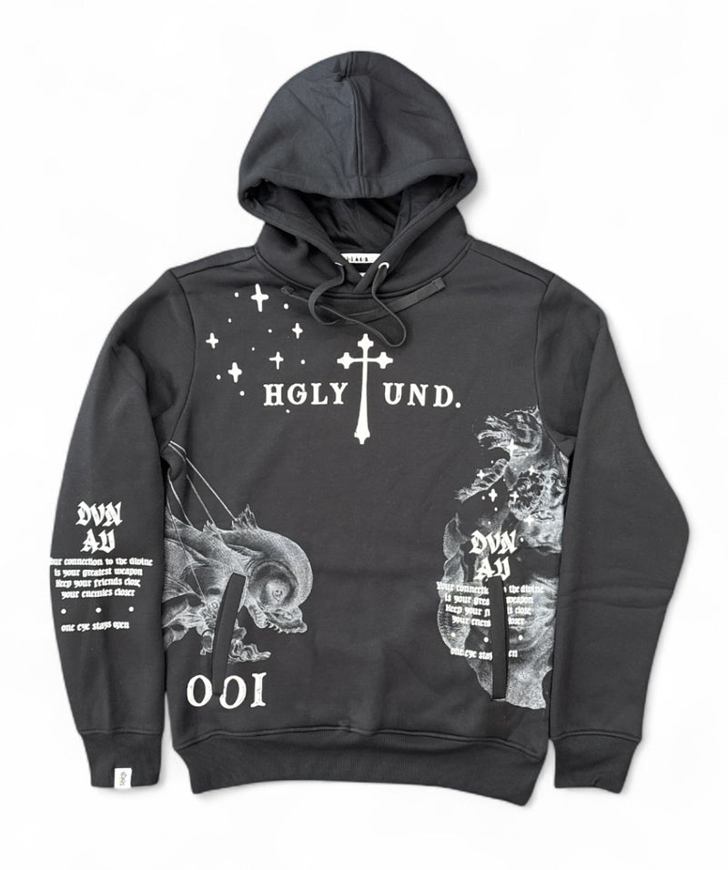 Highly Undrtd 'Divine Aura' Hoodie (Black) UF5603 - FRESH N FITTED