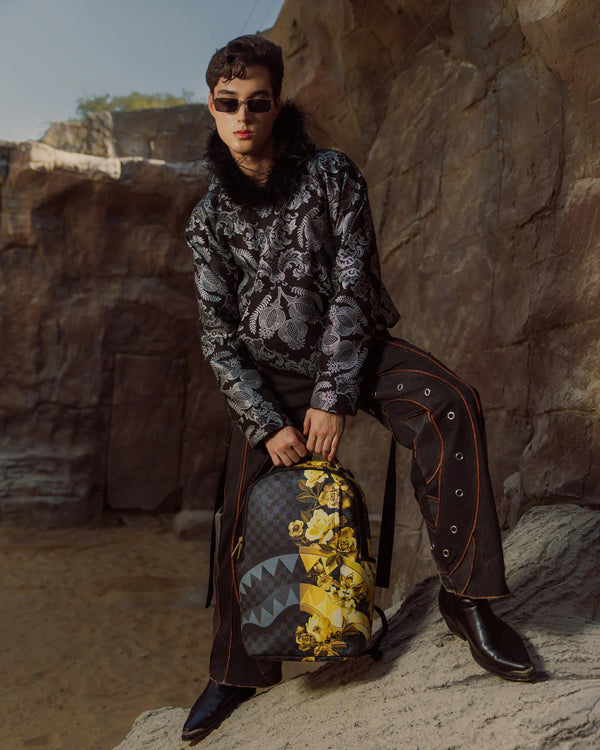 SPRAYGROUND 'Gold Floral Remix' Backpack (910B8683NSZ)