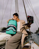 SPRAYGROUND 'Shark Central Bubble Shark Turquoise' Backpack