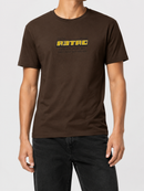R3TRO WORLD 'Legends Never Die' T-Shirt In Brown