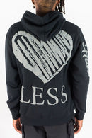 Rebel Minds 'Heartless' Hoodie (Black) 152-321 - FRESH N FITTED