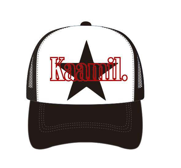 KML 'K-STAR' Trucker Hat (White/Black) - FRESH N FITTED-2 INC