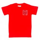 FWRD Kids 'Saint Crystal' T-Shirt (Red) FW-180695K - FRESH N FITTED