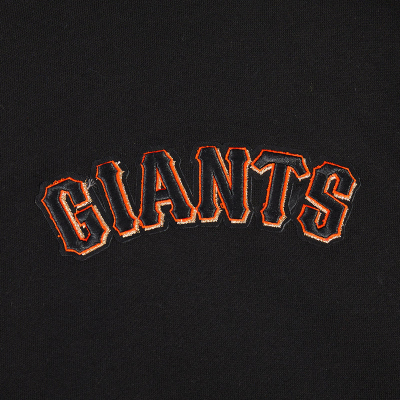 Pro Standard 'San Francisco Giants Wingspan' Drop Shoulder Hoodie (Black) LSG5314705