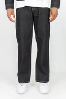 Rebel Minds Relaxed Fit Raw Denim (Raw Black) 100-641 - FRESH N FITTED