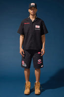 Jordan Craig 'The Re-Up Mechanic' Button Up Shirt (Black) 2058 - FRESH N FITTED