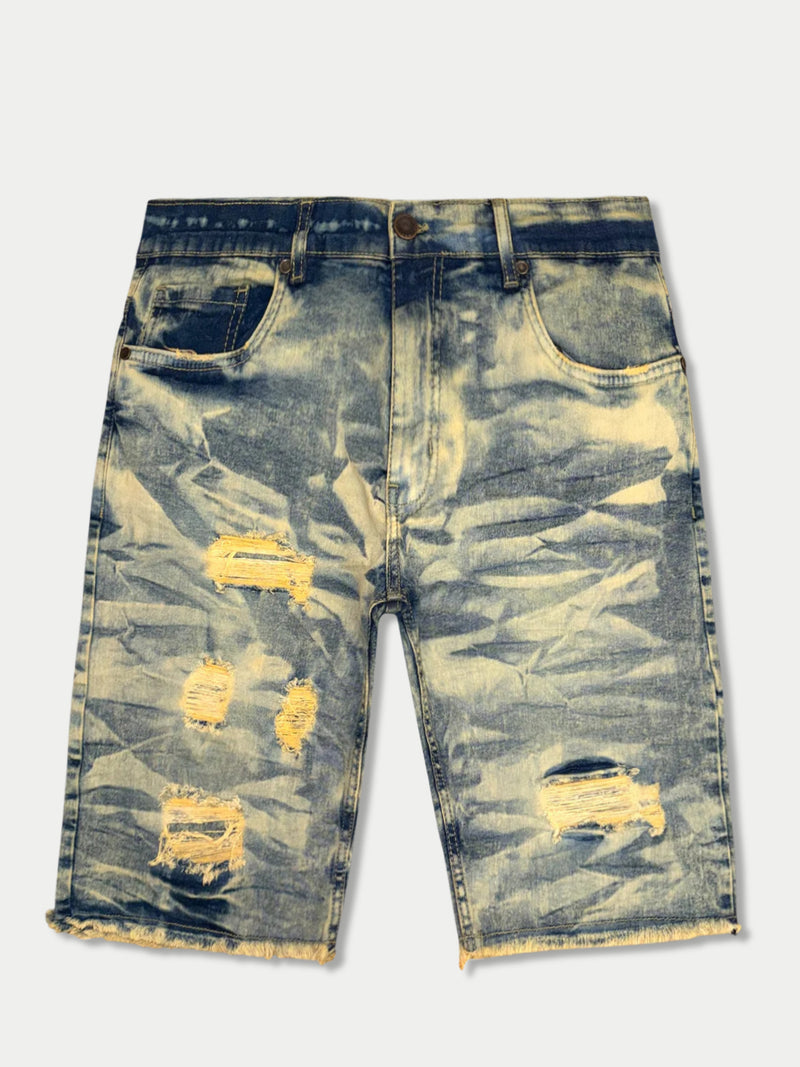 Evolution Kids 'Wild Tiger' Denim Shorts EV-22278K (Ice Tint) - FRESH N FITTED