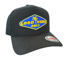 MUKA 'Good Vibes Only' Snapback Hat (Black) S4453 - FRESH N FITTED