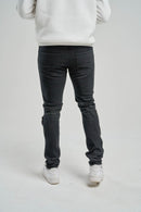 Spark Slim Fit Stretch Denim (Jet Black) S4403 - FRESH N FITTED