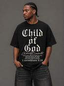 WRLDSNTS 'Child Of God' T-Shirt (Black) - FRESH N FITTED