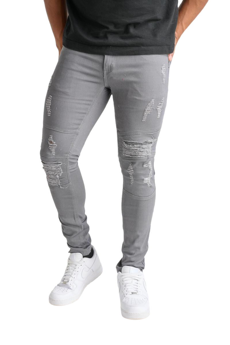 Spark Ripped Twill Jeans