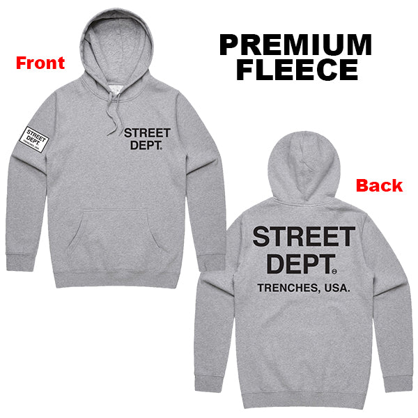 PG Apparel 'Street Dept' Hoodie (Gray) STDPT400