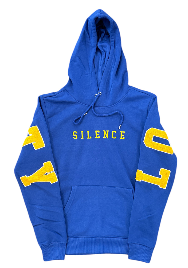 Black Pike 'Silence/ Loyalty' Hoodie (Navy) FB2431