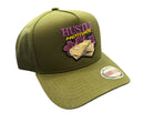 Muka 'Hustle Motivate' Snapback Hat (Olive) S4430 - FRESH N FITTED