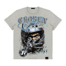 Bear The Beams 'Chosen Fast Lane' Rhinestone T-Shirt (Grey) - FRESH N FITTED