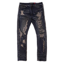 Makobi 'Danielli' Unzipped Denim (Vintage Wash) M1973 - Fresh N Fitted Inc