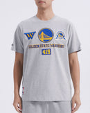 Pro Standard Golden State Warriors 'Area Code' T-Shirt (Heather Grey) BGW1515683 - FRESH N FITTED