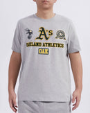 Pro Standard 'Oakland Athletics Area Code' T-Shirt (Heather Grey) LOA1314614 - FRESH N FITTED