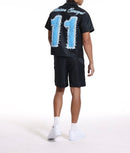 Concept LA 'Concept 11' Shorts (Black/Blue) CSET_BOT6 - FRESH N FITTED