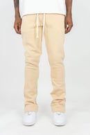 Rebel Minds Sweats Stacked Pants (Khaki) 100-475 - FRESH N FITTED