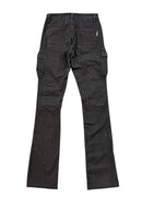 Kilogram 'Kilogram x Epic' Multi Pocket Stacked Cargo Pants (Black) KG14041 - FRESH N FITTED