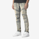 Copper Rivet Side Pocket Denim Pants (Dirt Tint) 933208 - FRESH N FITTED