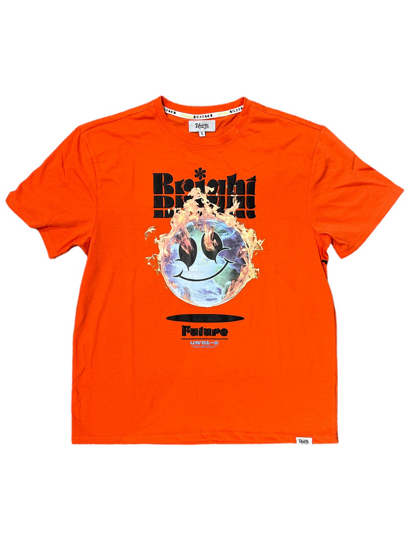 Highly Undrtd 'Bright Future' T-Shirt (Orange) US3141